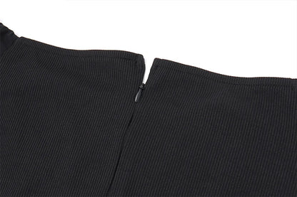 Xeemilo Elegant Mesh Evening Dress  Xeemilo Ruffle Maxi Party Dress