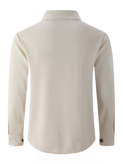 Street Style Two-Piece Suit Set — Casual & Padded