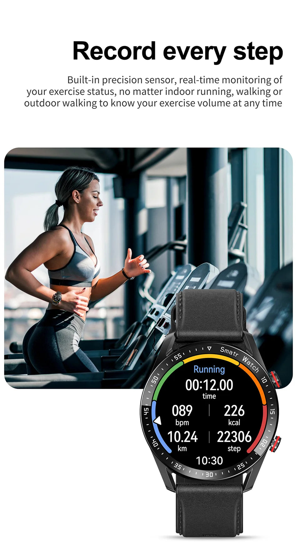 ECG+PPG Smartwatch — Health & Fitness Tracker