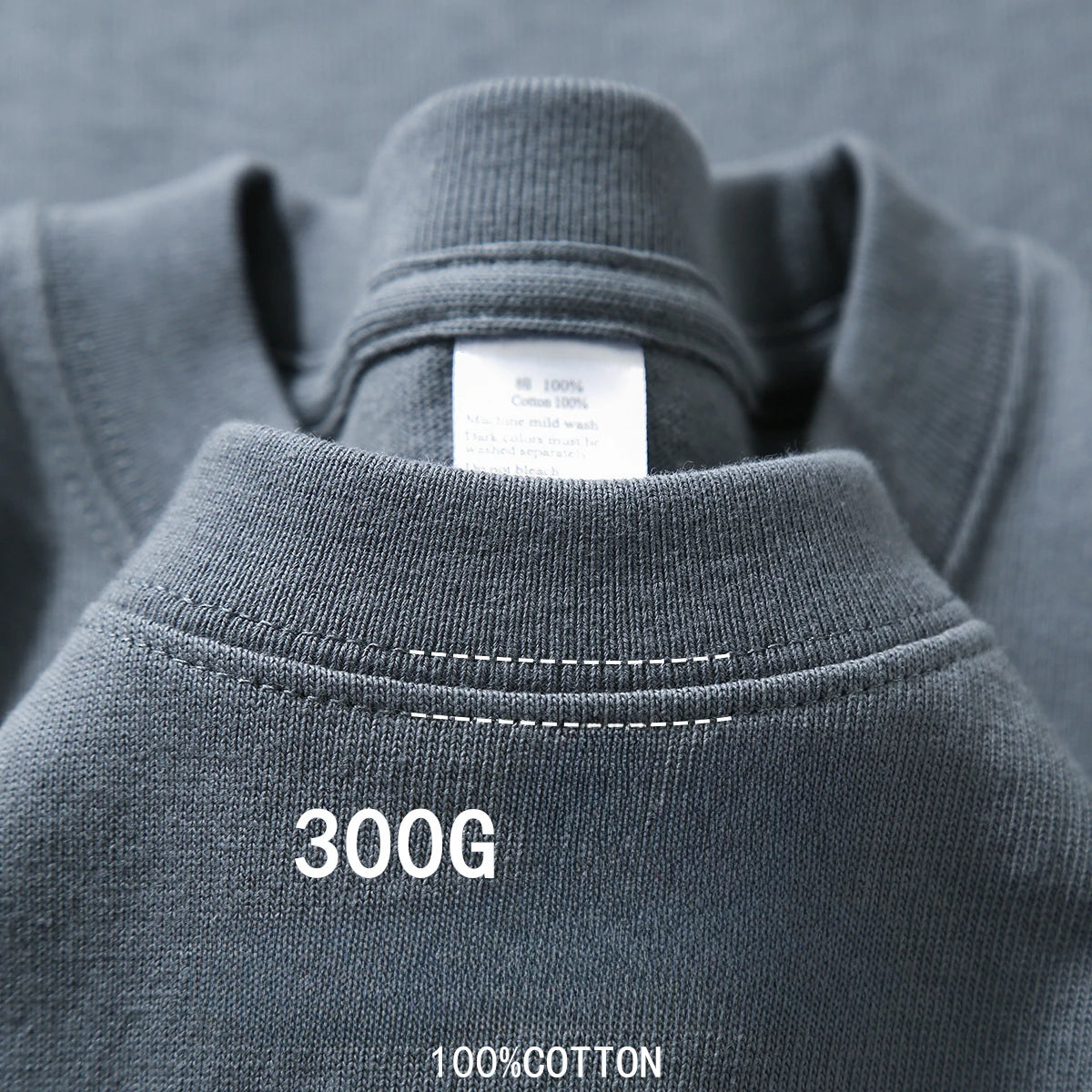 300g Heavyweight Basic Tee — Premium Cotton