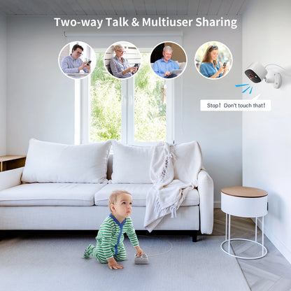 Mini HD Wireless Camera – 1080p Night Vision Magnetic Recorder