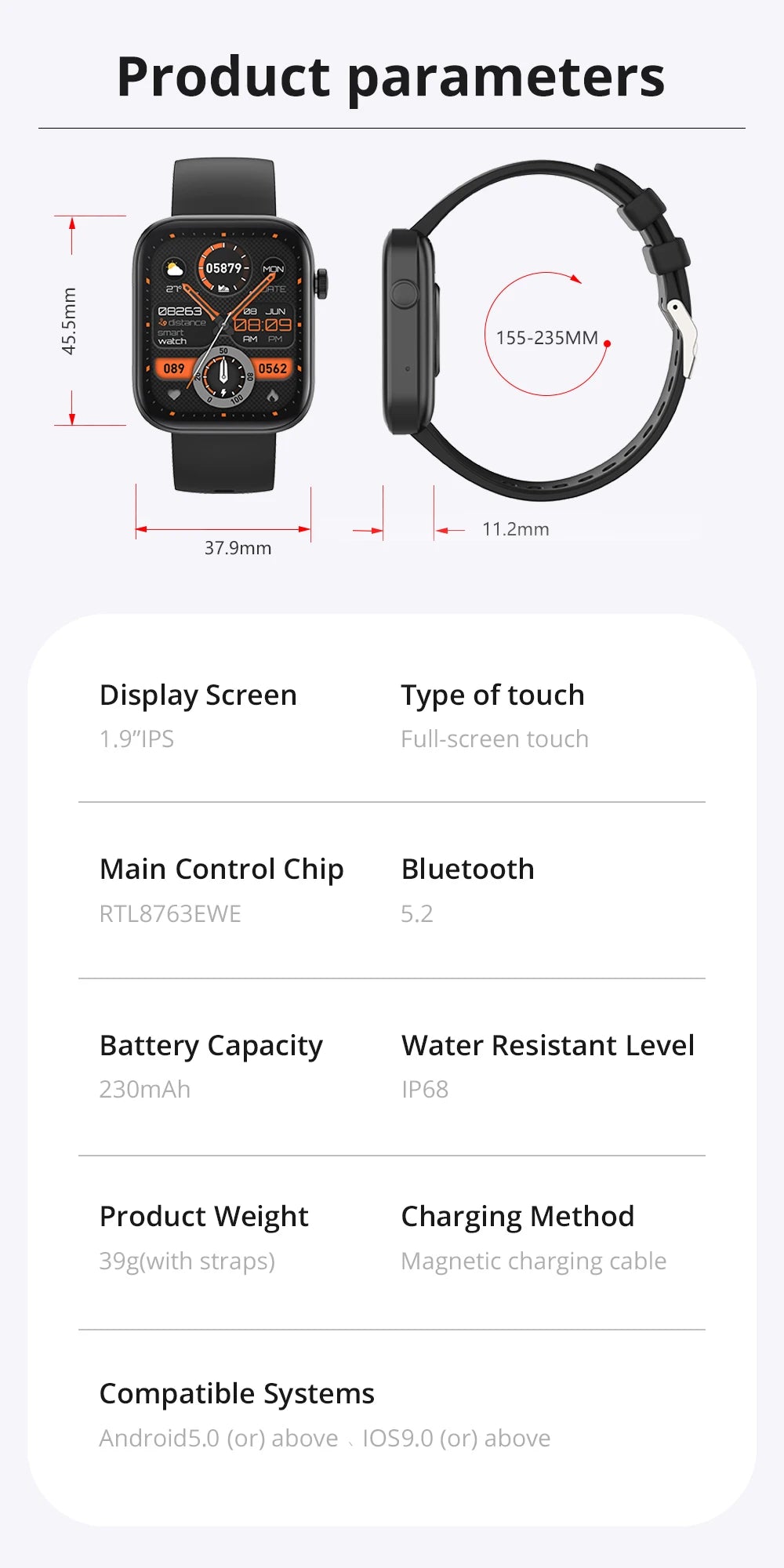 COLMI P71 Smartwatch with Voice Call - Bluetooth Smartwatch