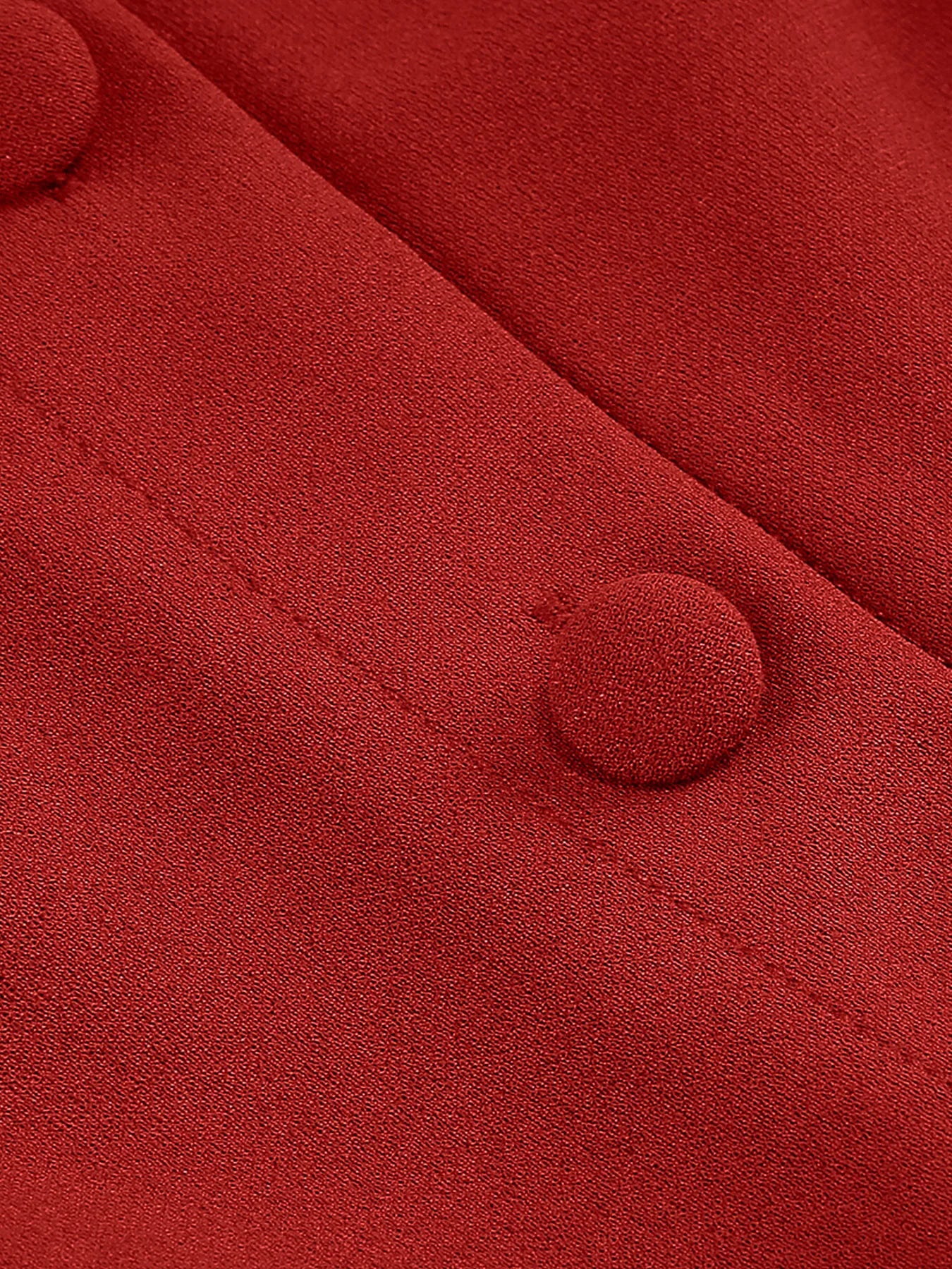 Tonval Bow Neck Pleated Dress  Tonval Vintage Swing Dress