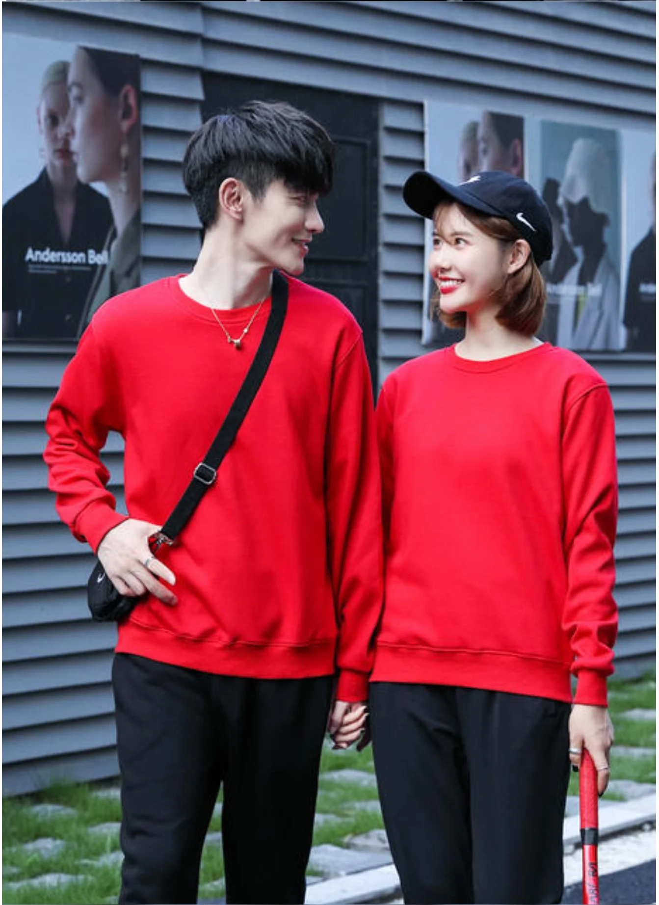 Custom Embroidered Sweatshirt — Warm Winter Pullover