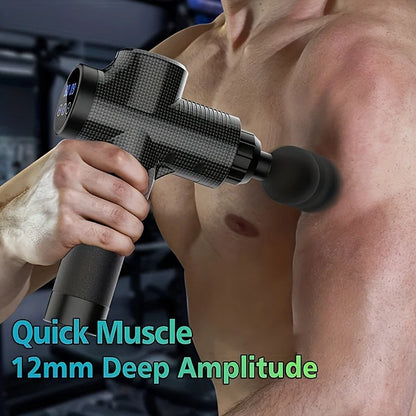 Electric Percussion Massage Gun | Deep Tissue Body Massager |