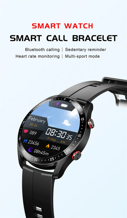 ECG+PPG Smartwatch — Health & Fitness Tracker