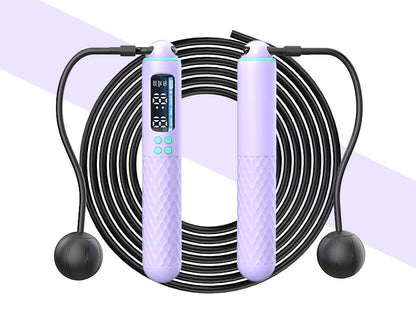 Smart Adjustable Jump Rope with Calorie Counter – Perfect for Fitness