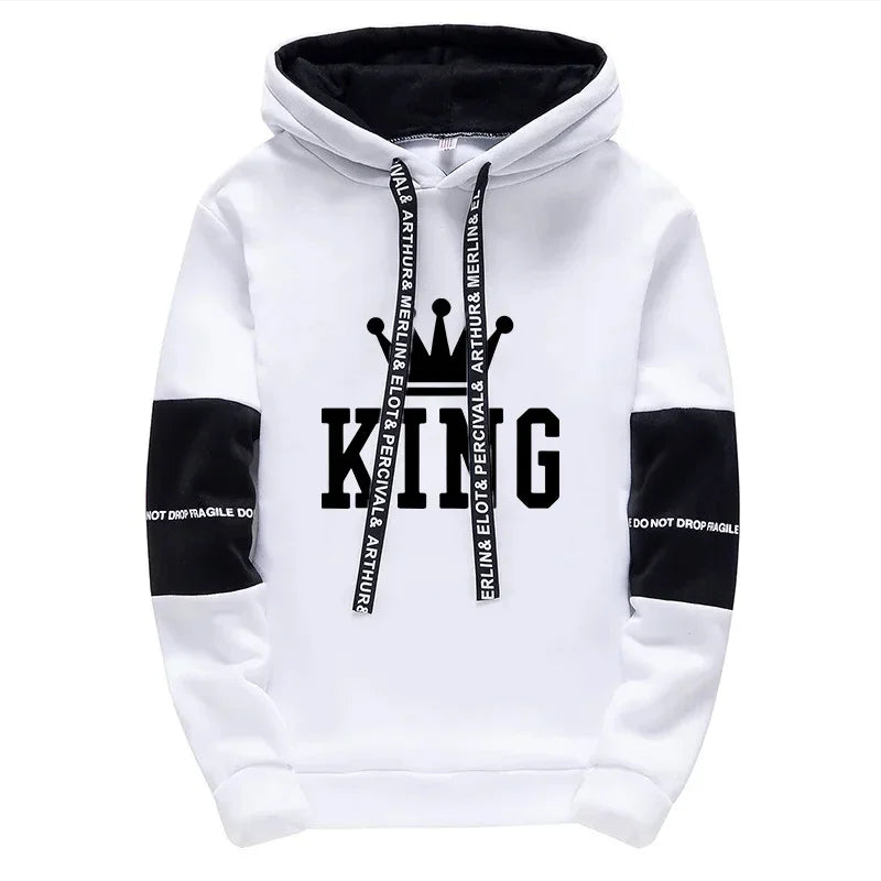 King Print Tracksuit – Sweatshirt & Joggers Set