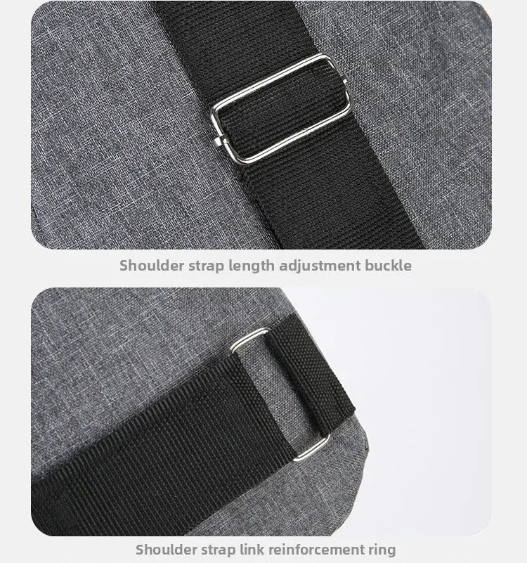 Men’s Waterproof Large-Capacity Fanny Pack – Adjustable Strap for Trave