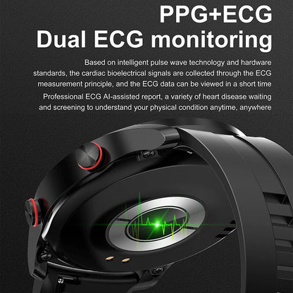 ECG+PPG Smartwatch — Health & Fitness Tracker