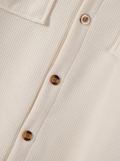 Street Style Two-Piece Suit Set — Casual & Padded