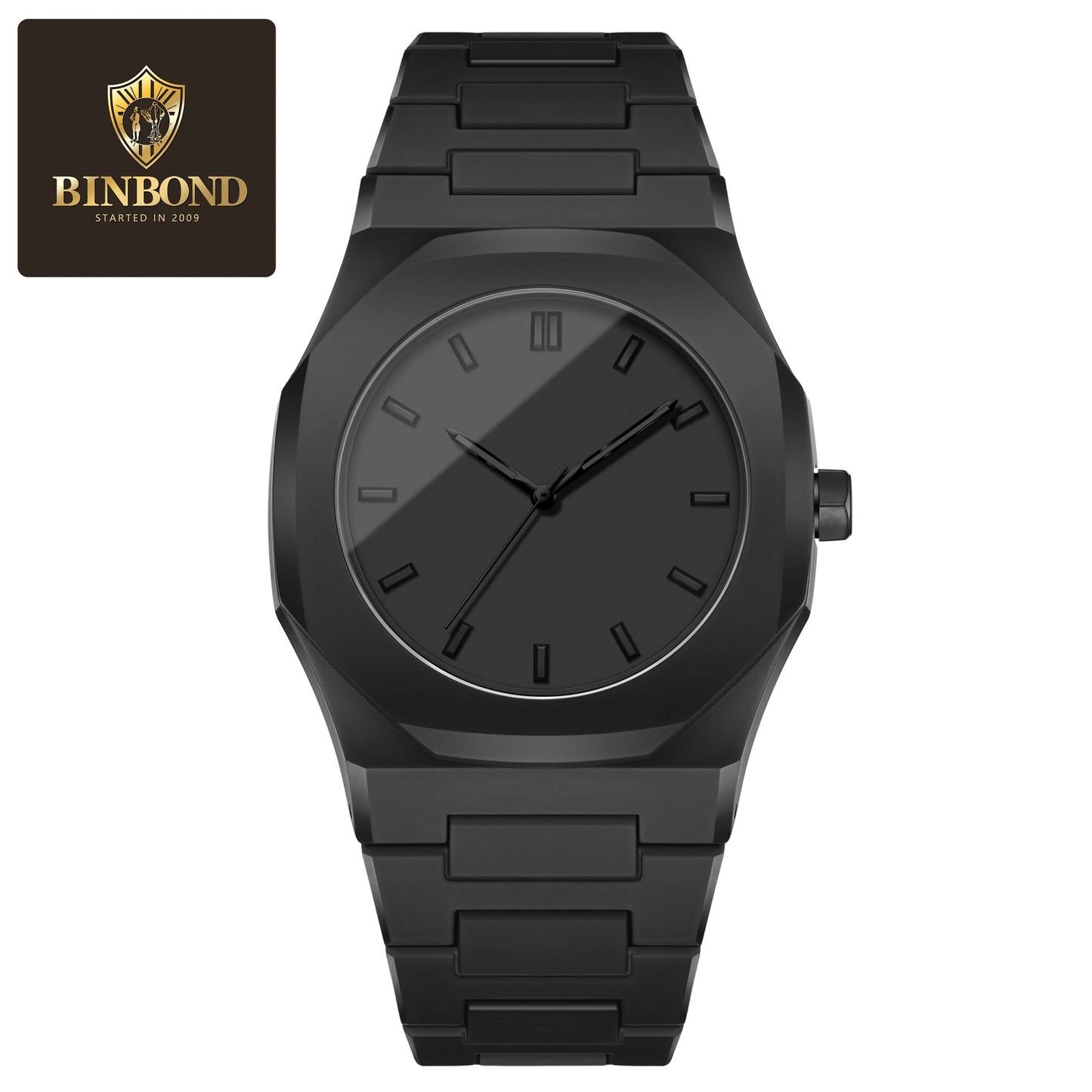 BINBOND Arabic Dial Watch — Minimalist Waterproof Design