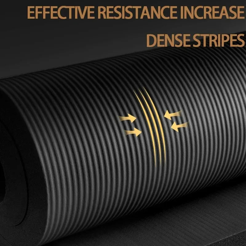 15MM Thicken NBR Yoga Mat - Non-Slip & Durable