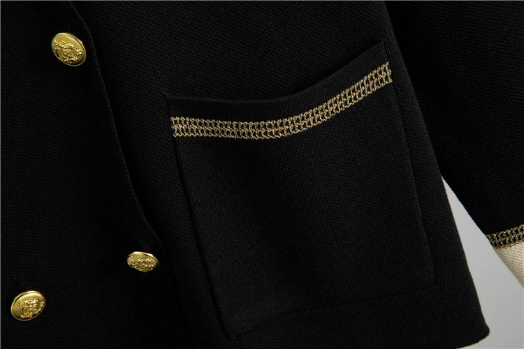 2025 Autumn/Winter Knitted 2-Piece Set – Long Sleeve Cardigan & Wide Leg Pants