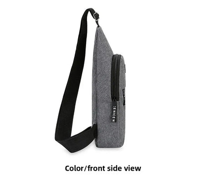 Men’s Waterproof Large-Capacity Fanny Pack – Adjustable Strap for Trave